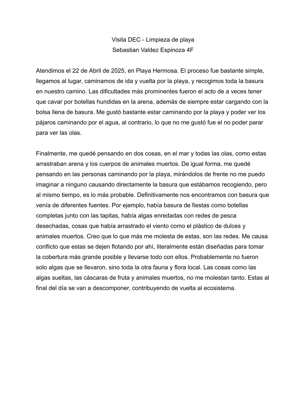 Communitary project